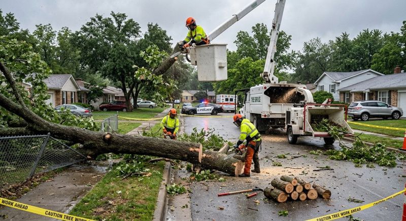 Fallen Tree Removal in Montgomery County, PA